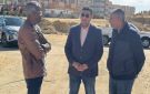 رئيس القاهرة الجديدة يتفقد أعمال الطرق بمشروعي جنة و سكن مصر 