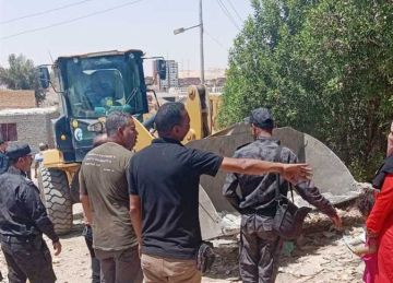 إزالة 7 حالات تعد ضمن المرحلة الثالثة من الموجة الـ25 في أسوان