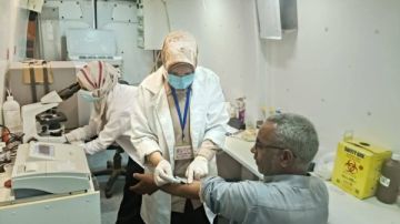 تقديم 1438 خدمة صحية خلال قافلة مجانية بقرية بنى خيار مركز أبوقرقاص