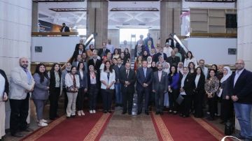 رئيس جهاز الملكية الفكرية يحاضر في مكتبة الإسكندرية