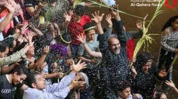 سوهاج تحتفل بأحد السعف وسط أجواء من المحبة والتعايش