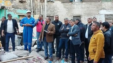 عقب انهيار عقار باللبان .. قرارات عاجلة من محافظ الإسكندرية بشأن الواقعة
