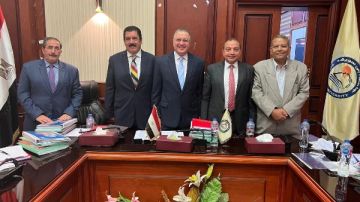 رئيس جامعة بنى سويف يرأس اللجنة المختصة بترشيح عميد كليتي الهندسة وعلوم الأرض