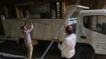 وقف أعمال بناء مخالف في بني سويف