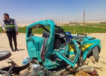 مصرع 8 أشخاص وإصابة 25 آخرين إثر حادث تصادم بصحراوي ملوي في المنيا مصرع 8 أشخاص وإصابة 25 آخرين إثر حادث تصادم بصحراوي ملوي في المنيا