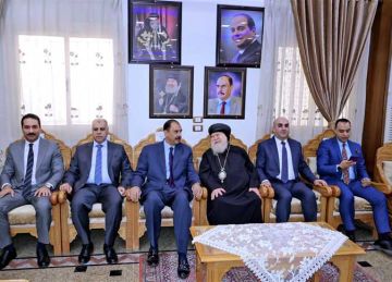 محافظ سوهاج ومدير الأمن يزوران مطرانيات الأقباط للتهنئة بعيد القيامة المجيد