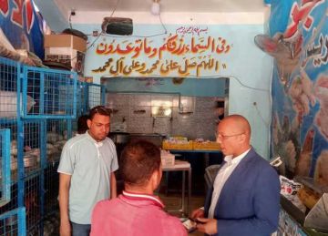 ضبط 290 كيلو لحوم غير صالحة للاستهلاك في حملات على الأسواق بأسوان