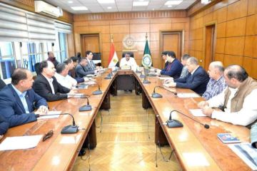 محافظ الدقهلية يوجه بتنفيذ مصرف مغطي جديد لمحطة المعالجة المركزية بالمنطقة الصناعية بجمصة