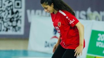 لاعبة طائرة الأهلي: لن نفرط في بطولة إفريقيا.. واللقب الحادي عشر هدفنا