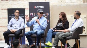 محمود حميدة وبشرى خلال مهرجان الإسكندرية: حفظ الأرشيف السينمائي مسؤولية وطنية محمود حميدة وبشرى خلال مهرجان الإسكندرية: حفظ الأرشيف السينمائي مسؤولية وطنية