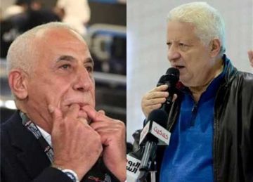 بسبب إمام عاشور.. مرتضى منصور يكذب حسين لبيب (فيديو) بسبب إمام عاشور.. مرتضى منصور يكذب حسين لبيب (فيديو)