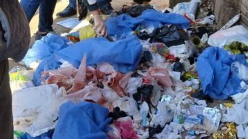 تحرك عاجل بسبب وجود نفايات طبية خطرة في أحد شوارع المنوفية