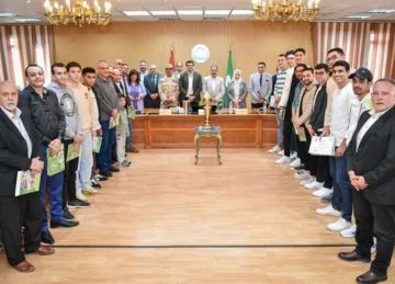 لصعودهم لدوري الدرجة الأولى.. محافظ الشرقية يكرم لاعبي فريق السلة رجال 