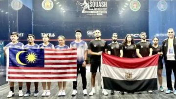 رباعي البعثة المصرية يتأهل إلى ربع نهائي بطولة العالم للإسكواش تحت 23 سنة