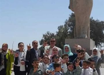 احتفالا باليوم العالمي للتراث.. طلاب الأمل للصم في رحلة تثقيفية إلى تل بسطا بالشرقية