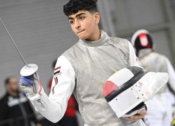 عبدالرحمن طلبة يتوج بلقب بطولة العالم لسلاح الشيش عبدالرحمن طلبة يتوج بلقب بطولة العالم لسلاح الشيش