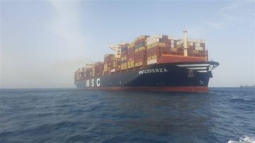 ميناء الإسكندرية يستقبل أكبر سفينة حاويات في تاريخه بحمولة 155 ألف طن