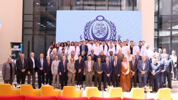 افتتاح المؤتمر العلمي الثالث للطب البشري بفرع الأكاديمية بالعلمين
