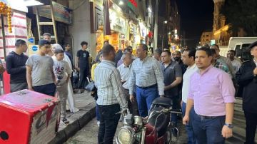 محافظ قنا يوجه بتحرير محاضر فورية للمحلات المتعدية على الأرصفة