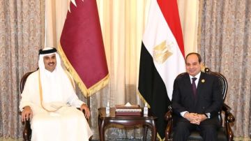 إعمار غزة ورفض تهجير الفلسطينيين.. تفاصيل مباحثات الرئيس عبد الفتاح السيسي وأمير قطر