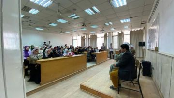 الصدق مع النفس.. كلية علوم التغذية بجامعة حلوان تنظم ندوة تثقيفية متميزة