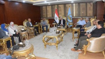 محافظ الغربية يترأس اجتماعا موسعا لرؤساء المراكز والمدن