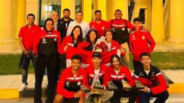 القماطي وسلامة يستقبلان بعثة منتخب مصر للتجديف الشاطئي عقب إنجاز بطولة قبرص