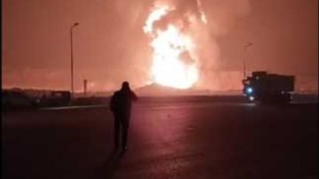 البترول: السيطرة على حريق حادث كسر خط غاز مدينة السادس من أكتوبر