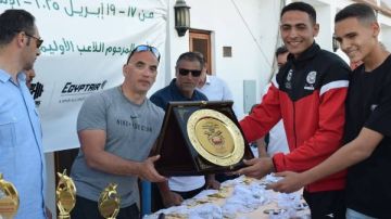 اتحاد التجديف يكرم أسرة البطل الأولمبي الراحل علي إبراهيم