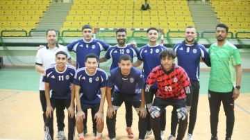 ختام الأدوار التمهيدية لخماسيات كرة القدم العربية بجامعة جنوب الوادي