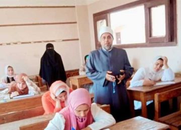 بدء امتحانات الفصل الدراسي الثاني لطلاب النقل الثانوي الأزهري في الشرقية