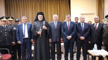 مطران إيبارشية الجيزة: سعداء بزيارة المحافظ لمشاركتنا فرحة عيد القيامة