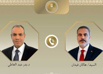 وزير الخارجية يبحث مع نظيره التركي جهود العودة لاتفاق وقف إطلاق النار في غزة