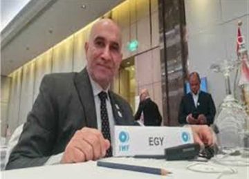 وزير الرياضة يهنئ عبدالمقصود بفوزه بمنصب نائب رئيس الاتحاد الأفريقي لرفع الأثقال وزير الرياضة يهنئ عبدالمقصود بفوزه بمنصب نائب رئيس الاتحاد الأفريقي لرفع الأثقال