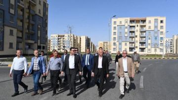 وزير الإسكان يتفقد وحدات سكن لكل المصريين بحدائق العاصمة ومدخل المدينة