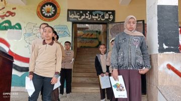 انتظام الدراسة بجميع مدارس الدقهلية وحضور كثيف للطلاب