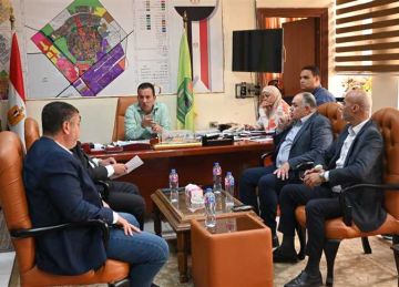 رئيس جهاز العاشر : خطة تطوير متكاملة للمناطق الصناعية بالتنسيق مع شركات المرافق رئيس جهاز العاشر : خطة تطوير متكاملة للمناطق الصناعية بالتنسيق مع شركات المرافق