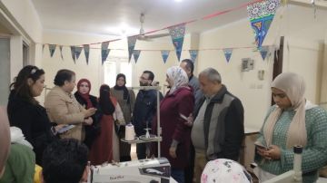 افتتاح مركز ريادة المرأة المصرية بمركز الباجور بالمنوفية