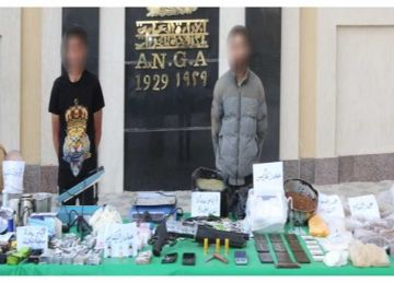  الداخلية : القبض على عنصرين إجراميين بحوزتهما مخدرات بـ13 مليون جنيه