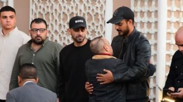 حمدي الميرغني يستقبل عزاء خاله سليمان عيد