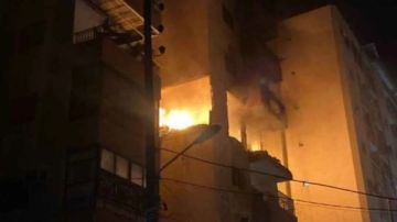 شهيدان بغارة إسرائيلية على شقة سكنية بصيدا في لبنان فيديو شهيدان بغارة إسرائيلية على شقة سكنية بصيدا في لبنان فيديو