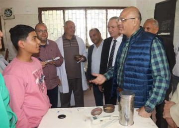 محافظ القليوبية منتقدا سير العملية التعليمية بمدارس كفر شكر: لا تدار بالكفاءة المطلوبة 