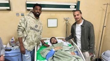 ياسين الملاح وشيكا لاعبا فاركو يزوران أحمد قندوسي ياسين الملاح وشيكا لاعبا فاركو يزوران أحمد قندوسي