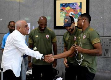 بعثة الزمالك تصل القاهرة قادمة من جنوب إفريقيا