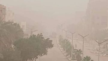 محافظ الوادي الجديد يعلن رفع درجة الاستعداد القصوى لمواجهة العاصفة الترابية