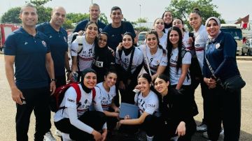 تدريبات تأهيلية واستشفائية لسيدات طائرة الزمالك في نيجيريا