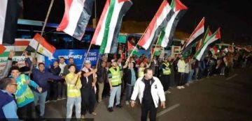 آلاف المواطنين بمحافظة القاهرة يحتشدون بطريق السويس رفضا لتهجير الفلسطينيين