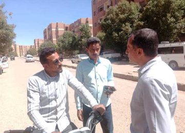 نائب محافظ أسوان يتفقد منظومة النظافة في حى الصداقة الجديدة نائب محافظ أسوان يتفقد منظومة النظافة في حى الصداقة الجديدة