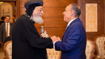 وزير الخارجية: الكنيسة القبطية الأرثوذكسية تعزز الوحدة الوطنية وترسخ قيم المواطنة