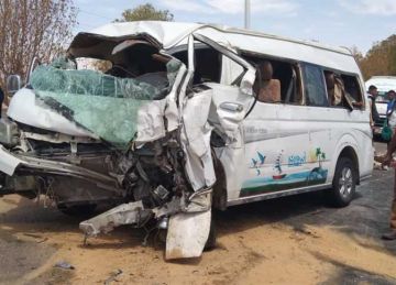 بينهم 10 أطفال.. إصابة 12 شخصا في انقلاب ميكروباص بأسوان بينهم 10 أطفال.. إصابة 12 شخصا في انقلاب ميكروباص بأسوان